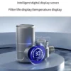Filtre à Robinet 8 Étapes : Eau Pure, Stérilisation UV et Chauffage Instantané