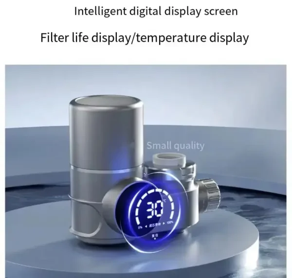 Filtre à Robinet 8 Étapes : Eau Pure, Stérilisation UV et Chauffage Instantané